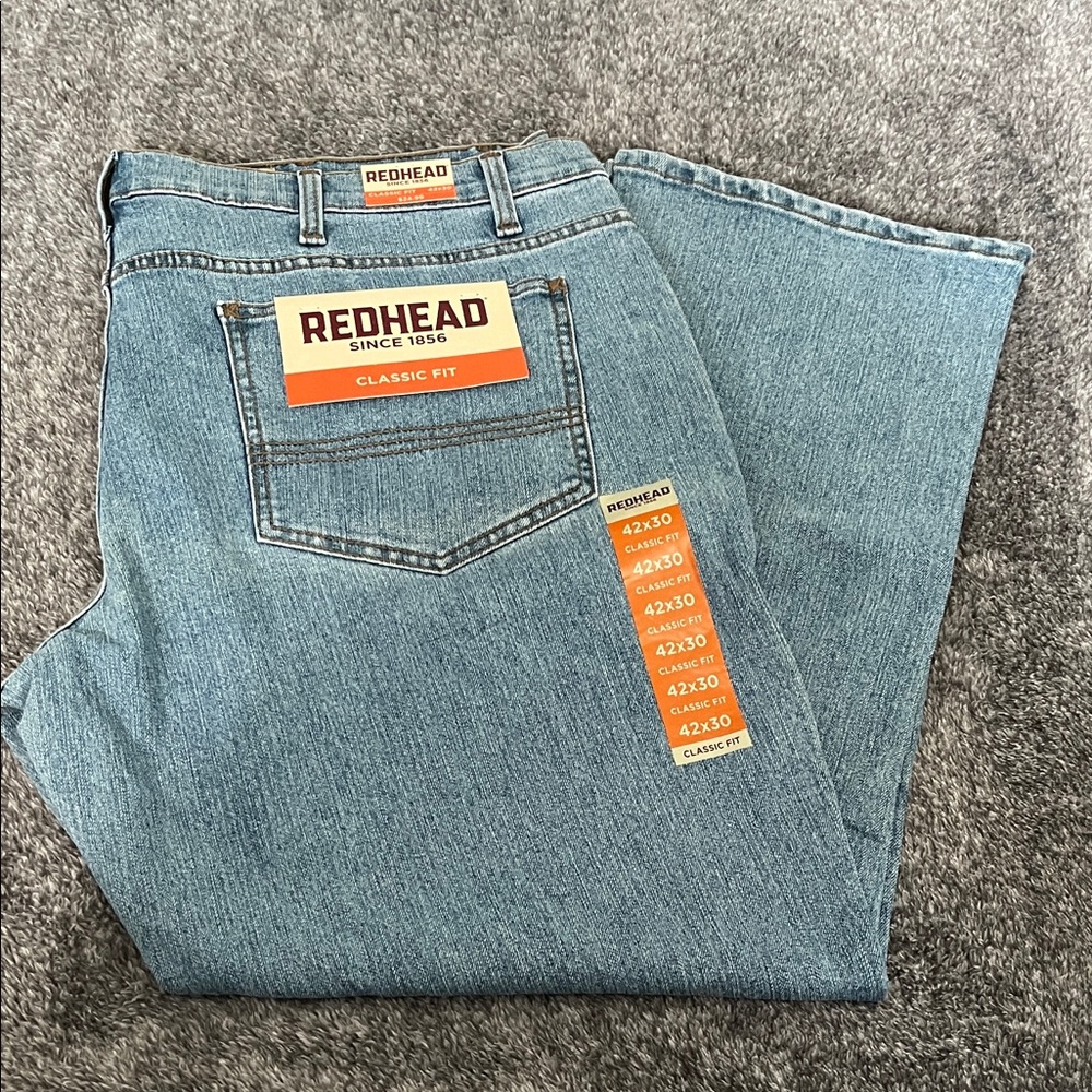 RedHead Men's Light Blue Classic Jeans